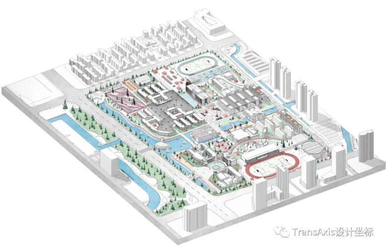 华茂校园规划设计核心概念:重新定义校园与城市的边界